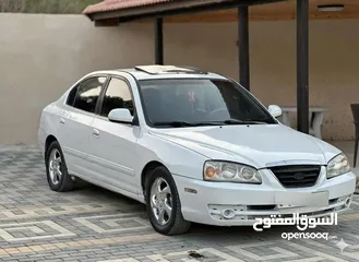  1 هونداي افانتي جولد منفوضة دهان جديد