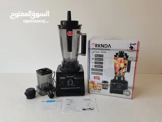  1 خليك بالاصلي وسيبك من التقليد خلاط صناعي من بركندة 9800 واط 3 لتر ماتور نحاس 100٪ 8 شفرات