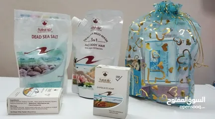  22 بكج منتجات البحر الميت هدايا طينه املاح صابون