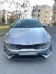  10 Kia k5 2021 وارد كوري فحص كامل جمرك جديد جنط كبير نظيفة جدا