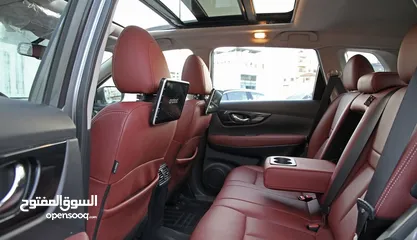  8 Nissan xtrail 2021 full package low mileage نيسان اكس تريل موديل 2021 ممشى قليل بحالة ممتازة