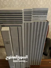  6 مقسم تلفونات ماركة Nortel Norstar صناعة أمريكية عدد 8 اجهزة مع شاشات بحال الجديد