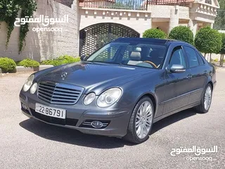  13 مرسيدس E200 مديل 2009 فحص كامل فل الفل بانوراما لون فيراني مميز بسعر مغري قابل للبدل