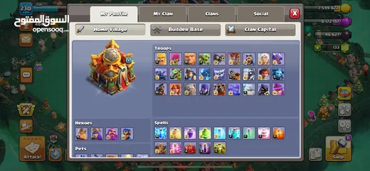  10 Clash of clans th16 account