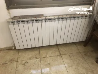  10 ماطور تدفئة مركزية مع خزان سولار مع الراديترات (المشعاعات)