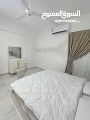  3 Fully furnished apartment 1bhk including all bills بالخوير شقه غرفه وصاله وحمام ومطبخ فرش جديد