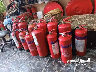  6 بيع وصيانة طفايات الحريق وأنظمة الانذار والأطفاء وأنظمة الهايدرنت والمرشات معتمدين لدى الدفاع المدني