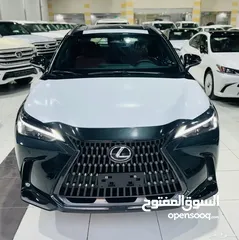  1 لكزس NX 350 بريمي CC فتحة سقف 2024 رادار نفقيشن اللون اسود