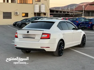  14 سكودا اكتافيا 2019/اتوماتيك ماتور 2000 ديزل فل الفل بدون فتحة بلاك اديشن