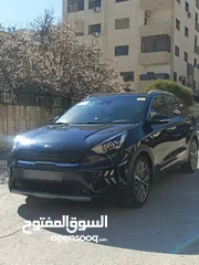  2 كيا نيرو 2020  تورينج لون كحلي سمارات فحص كامل جمرك حديث وارد كوري
