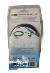  2 قفل مع سلك معدني خاص لاب توب Belkin Notebook Security Lock 6ft Galvanized Steel Cable F8E550