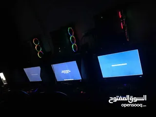  2 محل pc قيمنق  10 اجهزة مواصفات قووووية كاااامل مكمل بسعرررررر حرق قابل للتفاوض
