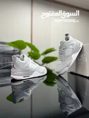  2 Jordan 4 الجديد الحصري طبي  ماركة مميزة راحة وحيوية ونشاط  كوالتي  ألوان مميزه  45-40