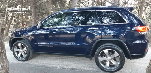  12 جيب جراند شيروكي 2016 ليمتد فحص كامل بانوراما  لون مميز جدآ واضح ممشى قليل  Jeep  4x4