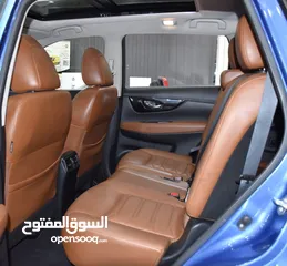  12 Nissan X-Trail 2.5 SL ( 2020 Model ) in Blue Color GCC Specs