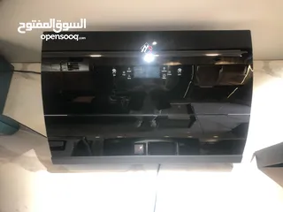  27 شفاطات مطبخ شفاط الشبح الذكي الأنيق الحديث سيكوريت أسود يعمل بالإشارة أو متحدث حرق سعر (90)د فقط