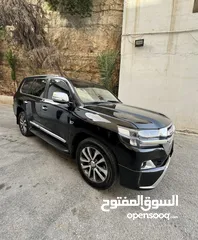  5 تويوتا لاندكروزر 2013 محول خارجي 2019 فحص كامل فل كامل اسود ملوكي