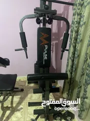  1 للبيع جهاز جيم او منزلي متعدد التمارين استعمال بسيط استعمال شخصي Pulse  Sports بسعر 150 قابل للتفاوض