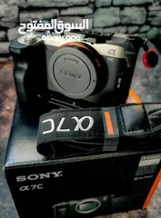  1 Sony a7c Like new with Smallrig cage
