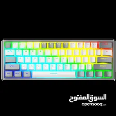  13 كيبورد جيمنغ مضيئ احترافي لكل الجيمرز اصلي Aula Keyboard F3261 Gaming RGB Lights OG