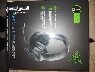  1 سماعة Razer kraken x lite