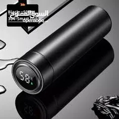  6 مج حراري ديجيتال حافظه قهوه حراريه مع شاشه تظهر درجه الحراره