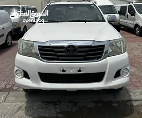  2 Hillux freezer 2.7L 4x4 petrol automatic gear 2014 Gcc