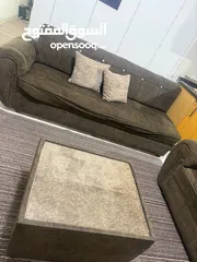  1 طقم كنب مستعمل سنه