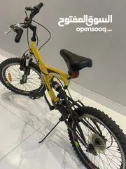  4 Kids bike, yellow Volcano