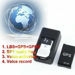  2 جهاز GPS  صغير الحجم متعدد الوظائف لتحديد المواقع و عمليات التنصت  وحماية الأغراض المهمة