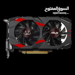  2 كارت شاشه 1050Ti  4GB Asus مستعمل