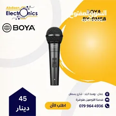  1 ميكرفون يدوي سلكي بويا BOYA BY-BM58