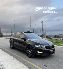  3 سكودا اوكتافيا 2018 ديزل 2.0 اوتومات 6 غيار فل بانوراما ليدات حررق سعرر 79.000 شيكل
