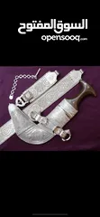  4 خنجر عمانيه براس زراف هندي