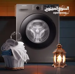  1 غساله سامسونج 9ك 1400دوره ايكو بابيل عالبخار سعر حرق
