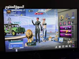  1 حساب ببجي لفل 76 فيه 66 مثك