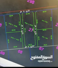  2 للبيع قطعة أرض 4 دونم في القنيطره الماليه  مميزه و 4 شوارع قوشان مستقل