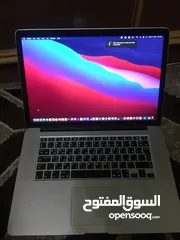  1 Macbook pro 2014 15inch i7 2.5 ghz اكثييييييير قوي ك معالج و البطاريه بتقعد على الاقل ساعتين