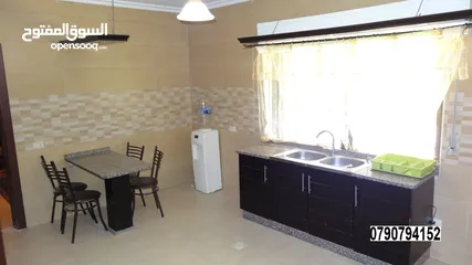  9 شقة مفروشة 1 نوم وصالة ومطبخ في مرج الحمام 90 متر للايجار