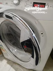  7 غساله هوڤر إيطالي سعة 8 كيلو السرعه1400 دوره