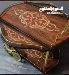  4 عربة تقديم