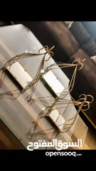  7 ,طاولات معدن بلور طباعه