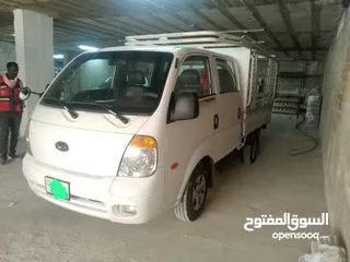  3 بك اب كيا بنجو دبل كابين للبيع بحالة جيد جدا