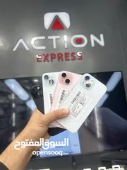  1 iPhone 15 128 GB used  ايفون 15 128 جيجا مستعمل بحاله الوكاله  بطاريات من 86لل93 متوفر جميع الالوان