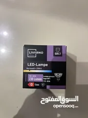  7 مجموعة لمبات سبوت عالية الجودة – ماركات LIVARNO وMEGAMAN – عدد 13 حبة