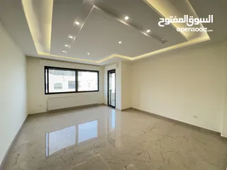  5 شقة دوبلكس مع روف باطلالة مميزة مساحة 280 + 90 باجمل مناطق رجم عميش - حي الصحابة -شركة رمضان للاسكان