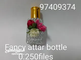  1 empty designer attar bottle