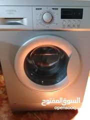  3 غسالة كولد سكاي ستة كيلو اثناعشر برنامج انفرتير بحالة جيدة جدا بالإضافة إلى غسالة جنرال اينرجي سبعة