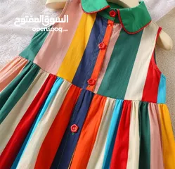  8 فستان بناتي للعيد