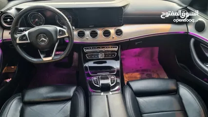  19 Mercedes Benz E200- 2017-  AMG Full Full ++ بحالة الوكالة من جميعة